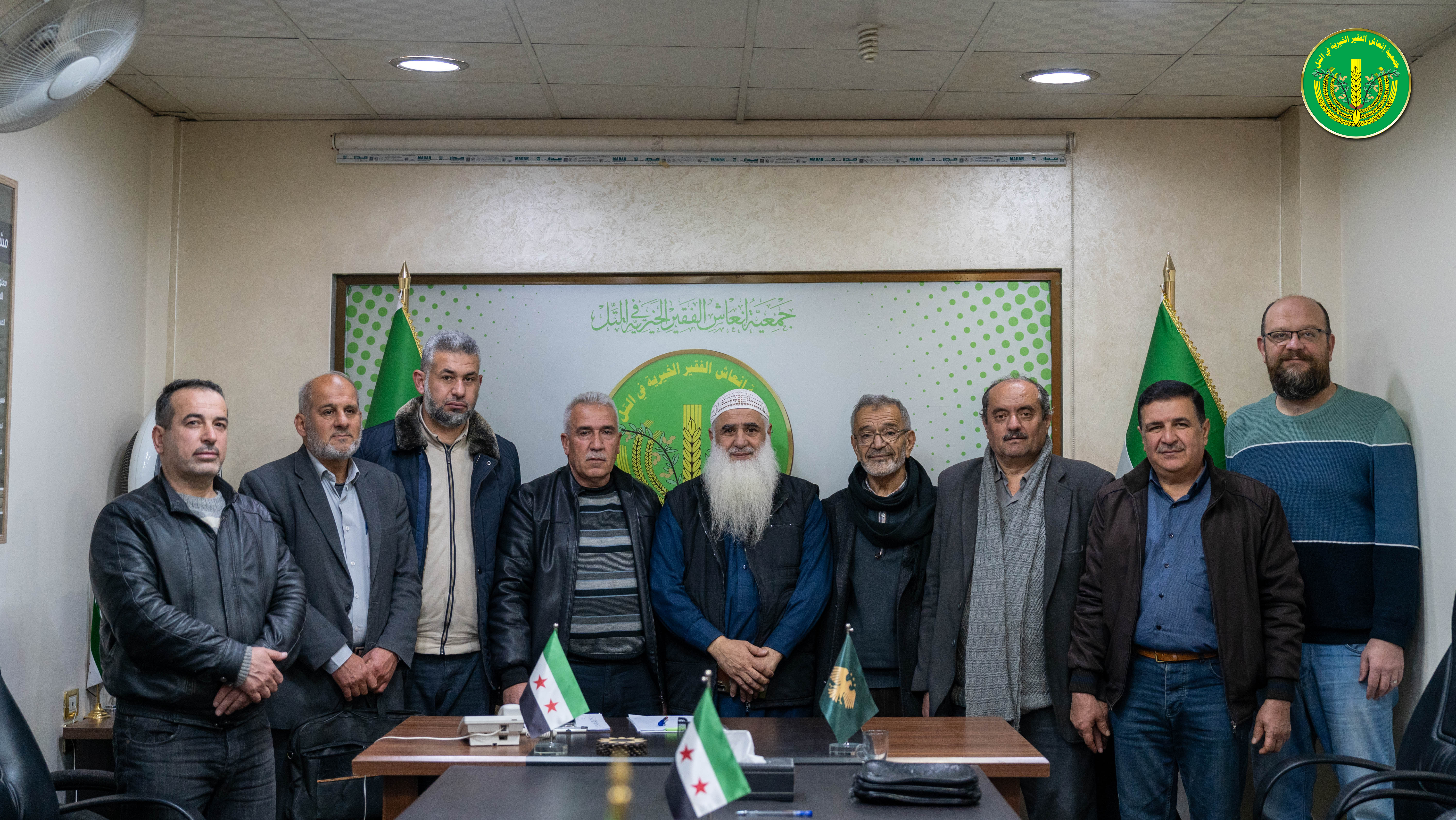 اجتماع تنسيقي مع عدد من ممثلي الجمعيات الخيرية في منطقة التل